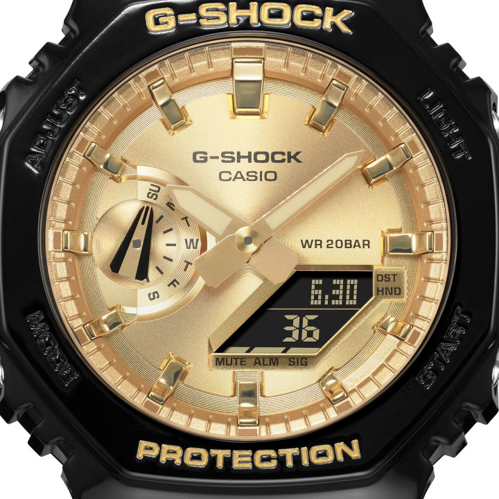 G-SHOCK GA-2100GB-1AER Gold and Black Edition