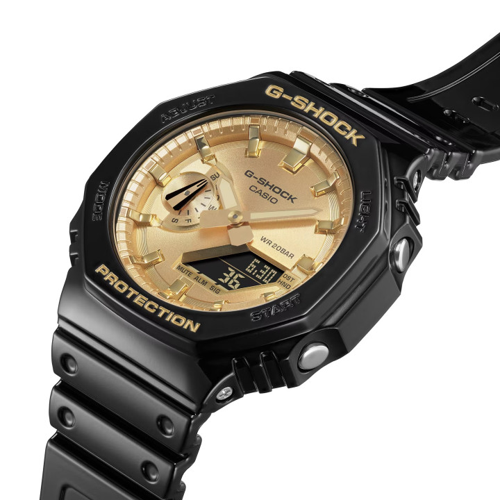 G-SHOCK GA-2100GB-1AER Gold and Black Edition