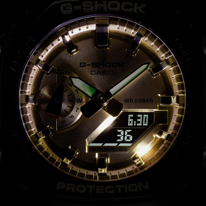 G-SHOCK GA-2100GB-1AER Gold and Black Edition