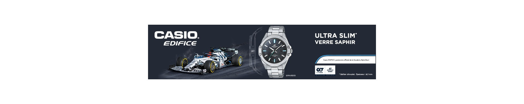 Montres Casio EDIFICE : Chronographes de Précision | David et Philly